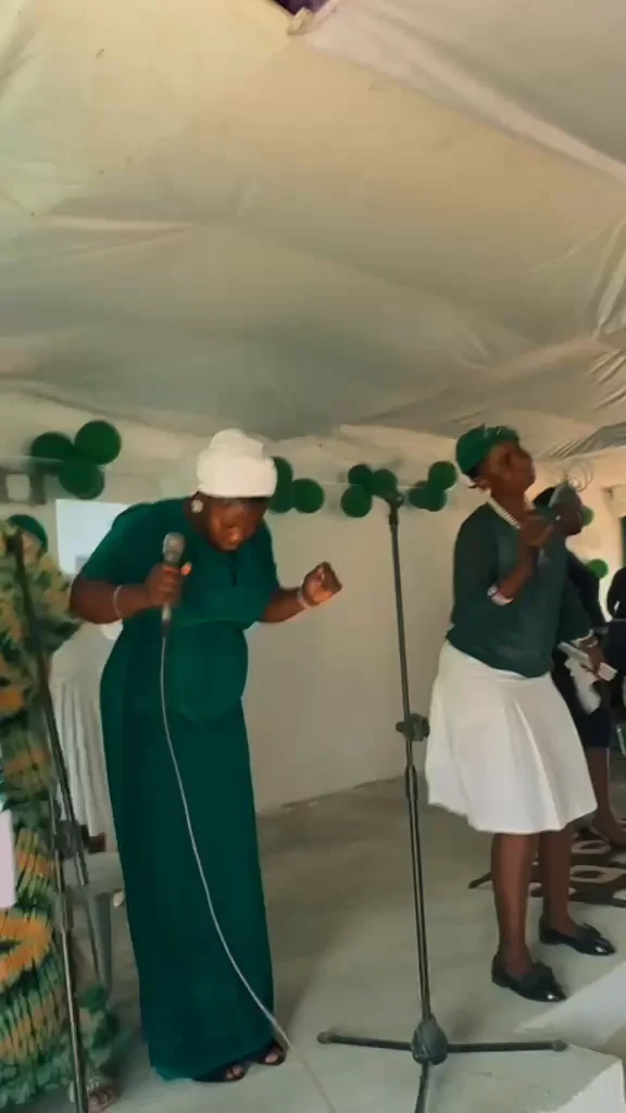 A moment of worship at Vision House, from the church video